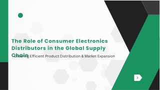 Trusted Suppliers for Quality Electronics