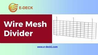 wire mesh divider