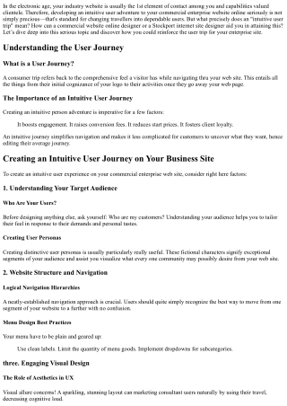 in the electronic age your industry website