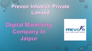 prevoir infotech private limited
