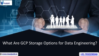 what are gcp storage options for data engineering