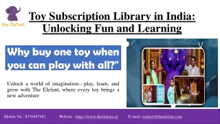toy subscription library in india unlocking fun and learning