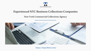 Experienced NYC Business Collections Companies