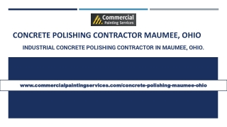 Painting Contractor Maumee Ohio