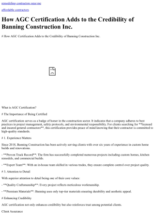 remodeling contractors near me