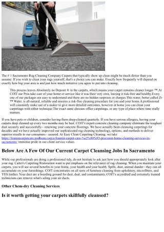 Rug Cleaners Sacramento, Citrus Elevations Upholstery & Tile Cleansing