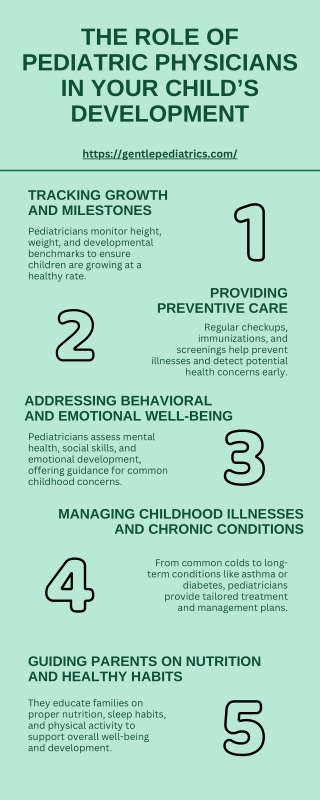 The Role of Pediatric Physicians in Your Child’s Development