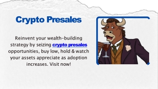 Crypto Presales