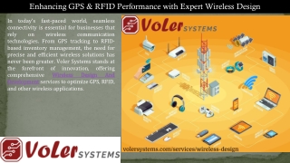 Enhancing GPS & RFID Performance with Expert Wireless Design