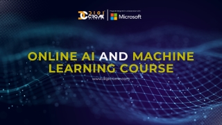 Online AI and Machine Learning Course: Getting High-Impact AI Skills|Digicrome