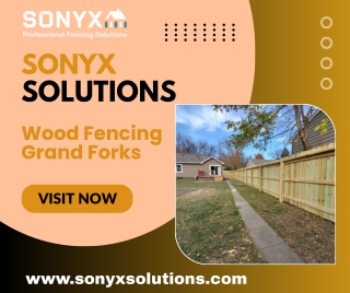 Premium Wood Fencing Services in Grand Forks