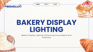 Bakery display lighting