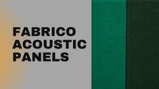fabrico acoustic panels