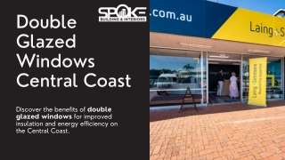 Double Glazed Windows Central Coast-