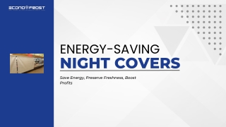 Energy-saving night covers