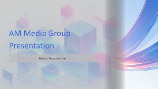 am media group presentation