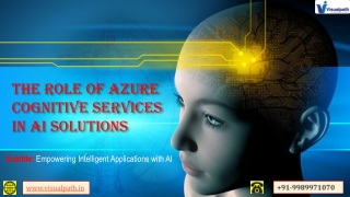 the role of azure cognitive services in ai solutions