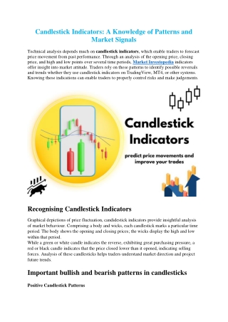 Candlestick Indicator Secrets: Price Movements & Market Trends