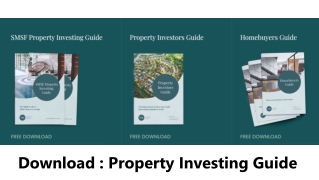 Download  Property Investing Guide