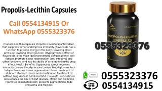 propolis lecithin capsules