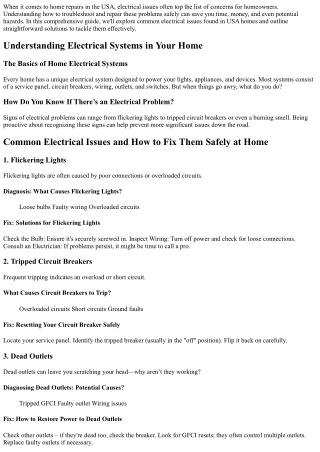 when it comes to home repairs