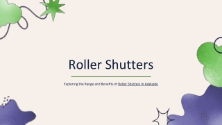 roller shutters