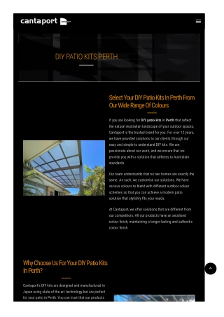 diy patio kitsperth