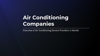 Mika - Air Conditioning Companies in kenya
