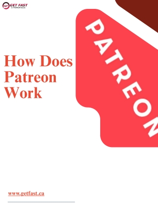 How Does Patreon Work
