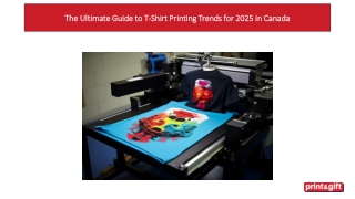 The Ultimate Guide to T-Shirt Printing Trends for 2025 in Canada