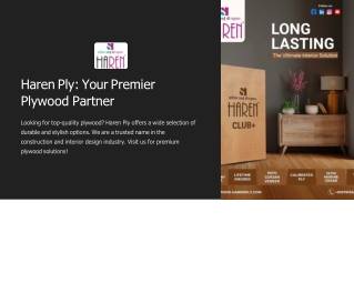 Haren-Ply-Your-Premier-Plywood-Partner