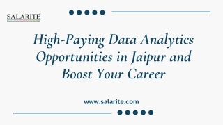 high paying data analytics opportunities