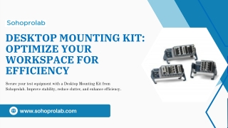 desktop mounting kit optimize your workspace