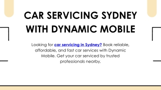 "Reliable Car Servicing in Sydney | Expert Auto Repair & Maintenance Services"