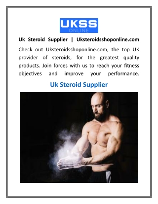 uk steroid supplier uksteroidsshoponline com