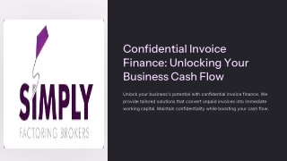 confidential invoice finance unlocking your
