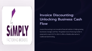 invoice discounting unlocking business cash flow