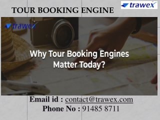 tour booking engine