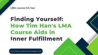 lma course tim han