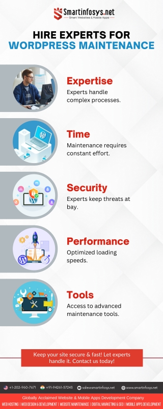 Why Do You Need to Hire Experts for WordPress Maintenance?
