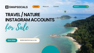 Discover Travel & Nature Instagram Accounts for Sale on SwapSocials