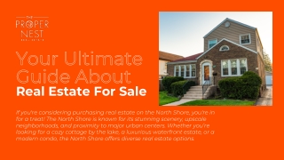 Your Ultimate Guide About Real Estate For Sale