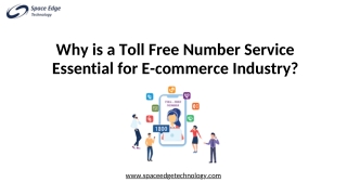 why is a toll free number service essential