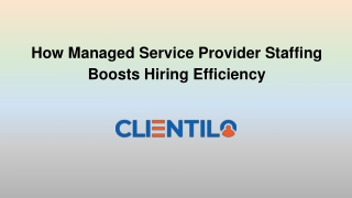 how managed service provider staffing boosts