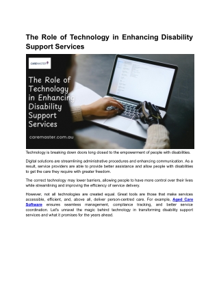 The Role of Technology in Enhancing Disability Support Services.docx