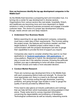 how can businesses identify