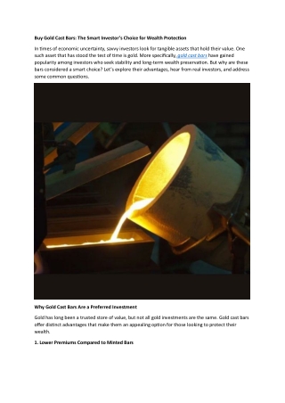 Buy Gold Cast Bar1