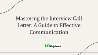 Interview Invitation Sample