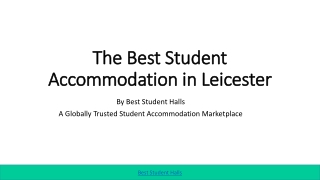 Best Student Accommodation in Leicester