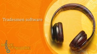 Tradesmen software